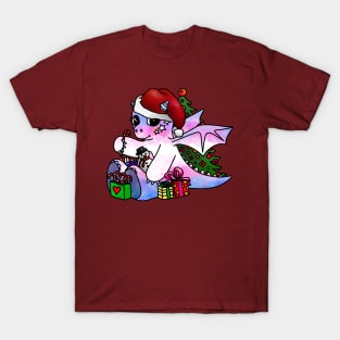 Little Trans Christmas Dragon T-Shirt